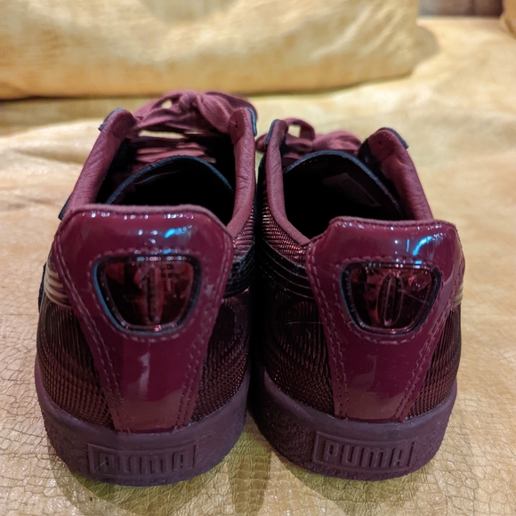 Puma Clyde wraith pack red gloss - men size 8.5 - Picture 4 of 8